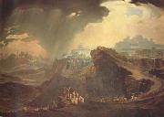 John Martin Joshua Ordering the Sun to Stop in its Course (mk10) Spain oil painting artist